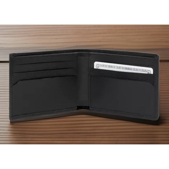 TUMI ALPHA SLG Black Green Camo Double Billfold Wallet NEW in Box Fast Ship - Picture 2 of 8